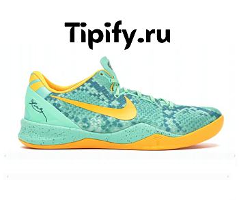 Nike Kobe 8 System Green Glow Laser Orange 555035-304