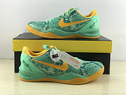 Nike Kobe 8 System Green Glow Laser Orange 555035-304 - 6