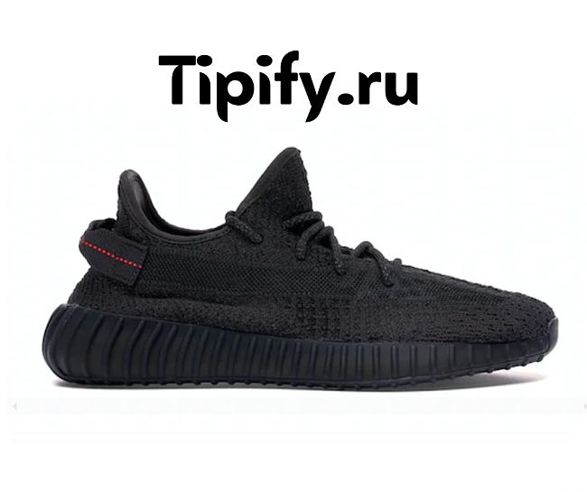 Adidas Yeezy Boost 350 V2 Static Black (Reflective) FU9007 - 1