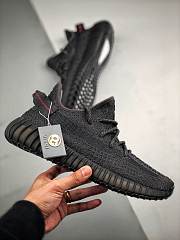 Adidas Yeezy Boost 350 V2 Static Black (Reflective) FU9007 - 3