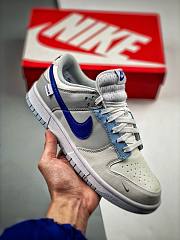 Nike Dunk Low Ivory Hyper Royal (GS) FB1843-141 - 3