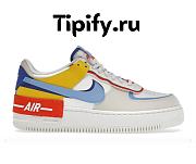 Nike Air Force 1 Low Shadow Sail Game Royal Rush Orange University Blue (W) CI0919-115 - 1