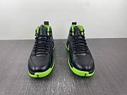 Air Jordan 12 Black Neon Green - 5