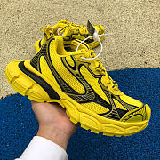 Balenciaga Men 3XL Sneaker in yellow and black 734734W3XL27010 - 2