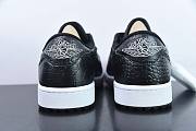 Air Jordan 1 Retro Low Golf Black Croc DD9315-003 - 4