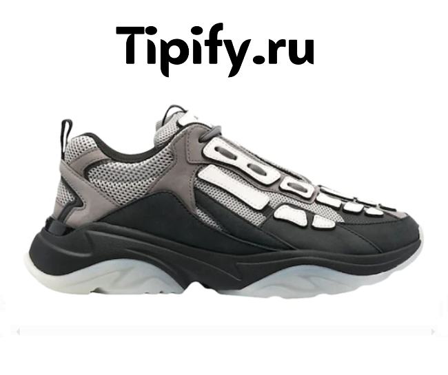 AMIRI Bone Runner Grey Black White AW22MFS001 - 1
