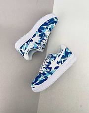 A Bathing Ape Bape Sta Low ABC Camo 20th Anniversary Blue 1G30191001 - 3