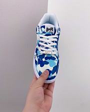 A Bathing Ape Bape Sta Low ABC Camo 20th Anniversary Blue 1G30191001 - 2