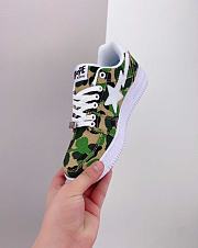 A Bathing Ape Bape Sta Low ABC Camo 20th Anniversary Green 1C70191020 - 4