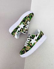 A Bathing Ape Bape Sta Low ABC Camo 20th Anniversary Green 1C70191020 - 2