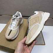 Fendi Faster Trainers Beige nubuck leather low-tops 7E1555AKX6F1ICH - 3