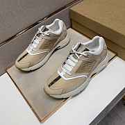 Fendi Faster Trainers Beige nubuck leather low-tops 7E1555AKX6F1ICH - 4