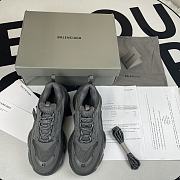 Balenciaga Triple S Clear Sole Grey (Women's) 544351W2GA11801 - 4