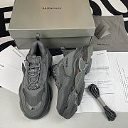 Balenciaga Triple S Clear Sole Grey (Women's) 544351W2GA11801 - 3