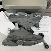 Balenciaga Triple S Clear Sole Grey (Women's) 544351W2GA11801 - 2