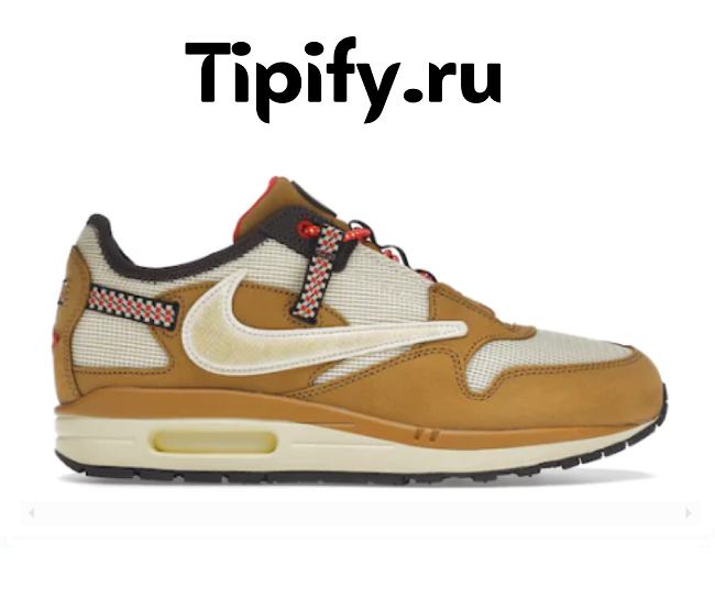 Nike Air Max 1 Travis Scott Cactus Jack Wheat Lemon Drop DO9392-701 - 1