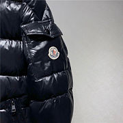 Moncler Maya Shiny Puffer Jacket in Black - 6