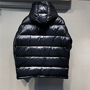 Moncler Maya Shiny Puffer Jacket in Black - 5