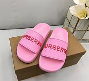 Burberry Women Slide Rubber in Pink  - 1