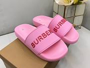 Burberry Women Slide Rubber in Pink  - 2