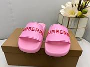 Burberry Women Slide Rubber in Pink  - 3