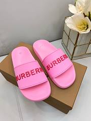 Burberry Women Slide Rubber in Pink  - 5