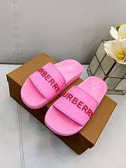 Burberry Women Slide Rubber in Pink  - 6