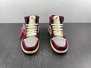 Air Jordan 1 Mid SE Tiki Leaf Team Red (Women's) DZ2820-601 - 6