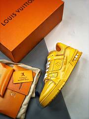 Louis Vuitton Trainer Yellow Embossed Monogram 1AARG2 - 3