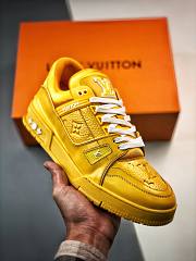 Louis Vuitton Trainer Yellow Embossed Monogram 1AARG2 - 4