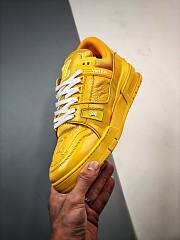 Louis Vuitton Trainer Yellow Embossed Monogram 1AARG2 - 5