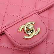 Chanel Heart Bag 22S Coral Pink AS3191 B07958 NH621 - 6