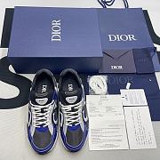 Dior B30 Anthracite Gray Mesh, Black, Blue and Gray - 4