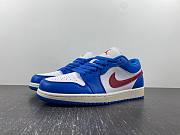 Air Jordan 1 Low Sport Blue Gym Red (Women's) DC0774-416 - 6