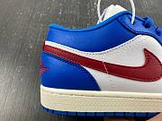 Air Jordan 1 Low Sport Blue Gym Red (Women's) DC0774-416 - 2