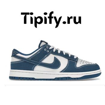 Nike Dunk Low Industrial Blue Sashiko DV0834-101