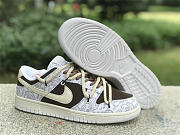 Dunk Low White Paisley Costome - 5