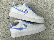 Nike Air Force 1 Low Blue Gingham - 2