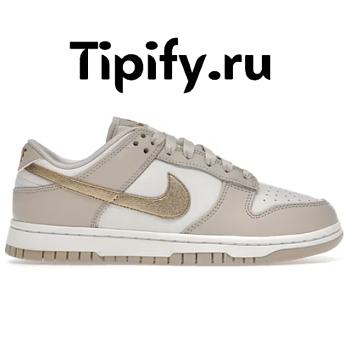 Nike Dunk Low Phantom Metallic Gold (Women's)  DX5930-001