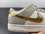 Nike Dunk Low Phantom Metallic Gold (Women's)  DX5930-001 - 3