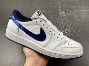 Air Jordan 1 Retro Low Metallic Blue  705329-106 - 4