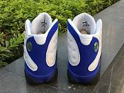 Air Jordan 13 Retro White Hyper Royal Black 414571-117 - 4