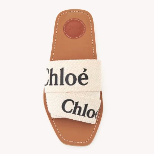 Chloe Woody flat mule - 1