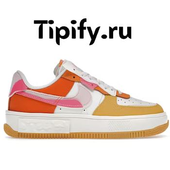 Nike Air Force 1 Fontanka Summit White Yellow Orange (Women's)  DX2675-100