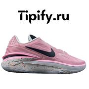 NIKE Air Zoom GT CUT 2 Pink White Low Top Custom - 1