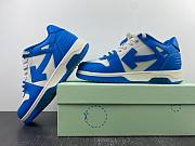 OFF-WHITE Out Of Office OOO Low Tops White Blue (FW22) OMIA189F22LEA0014501 - 6