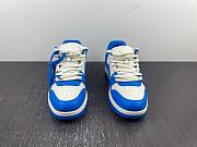 OFF-WHITE Out Of Office OOO Low Tops White Blue (FW22) OMIA189F22LEA0014501 - 2