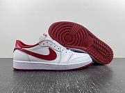 Air Jordan 1 Retro Low White Varsity Red  705329-101 - 4