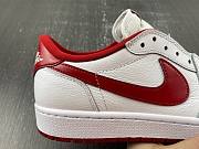 Air Jordan 1 Retro Low White Varsity Red  705329-101 - 2