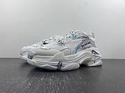 Balenciaga Triple S Allover Logo Sneaker 536737-W3SRB-9014 - 6